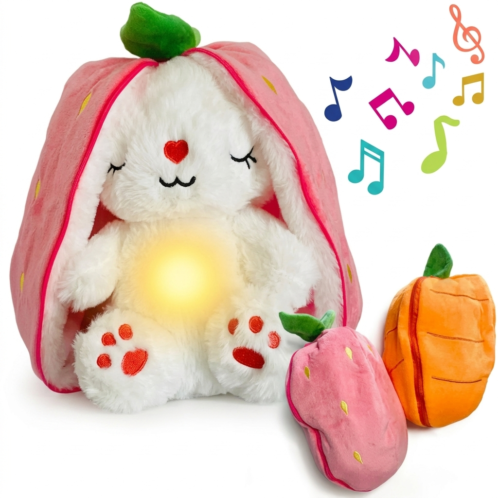 Little Bunny — Breathing and glowing plush toy