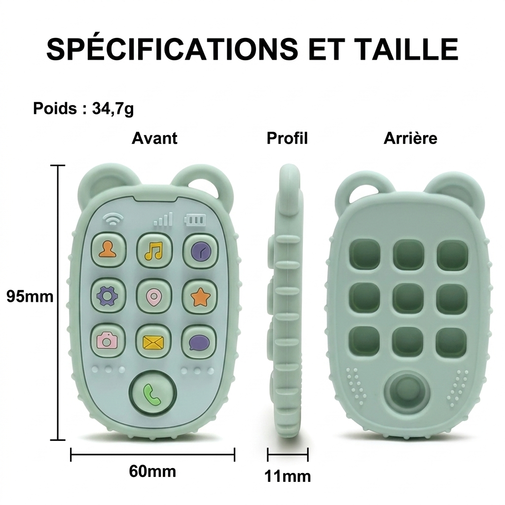 Le petit téléphone — Anneau de dentition