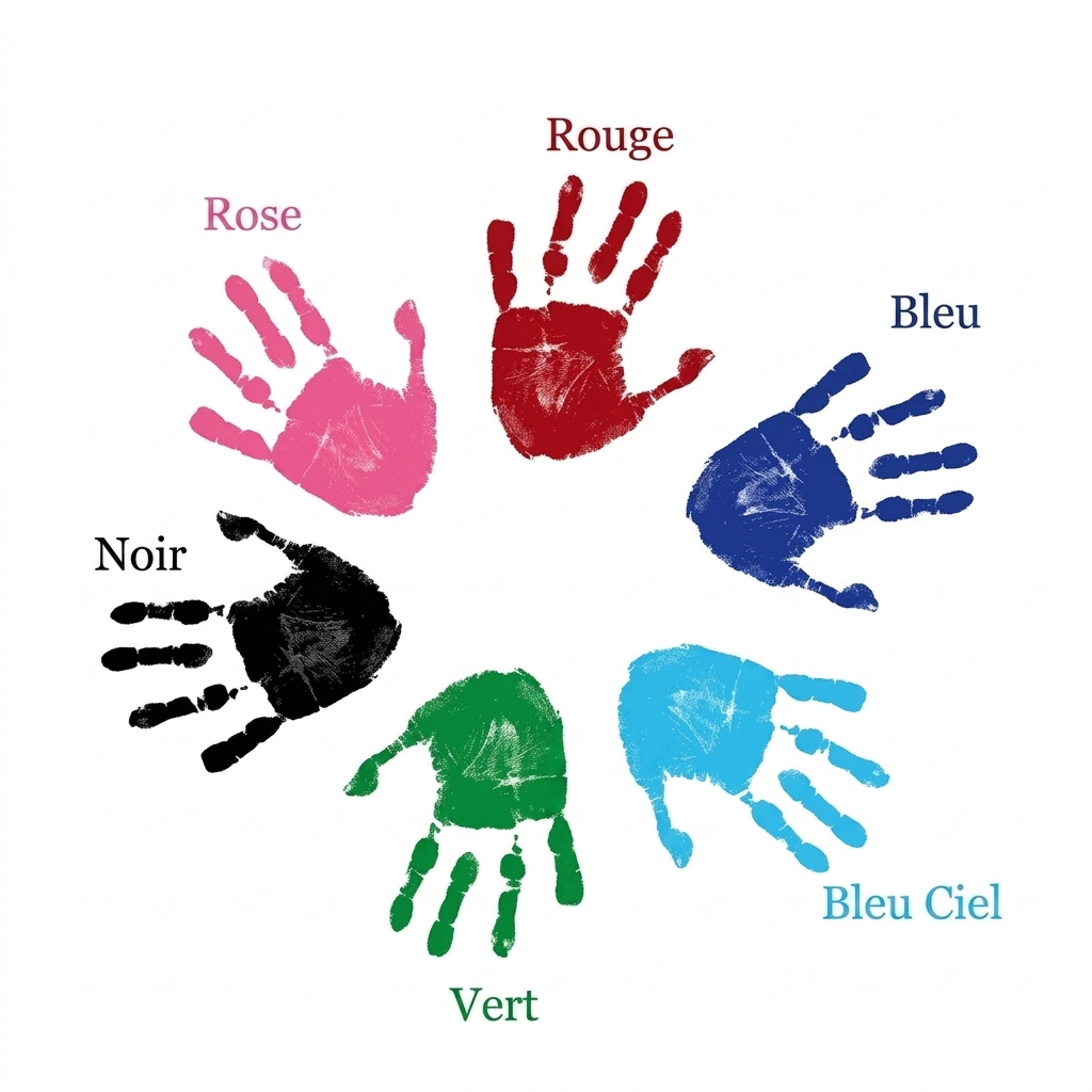 Le petit souvenir — Kit empreintes naissance