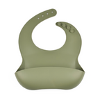 Le petit bavoir — Silicone à poche réglable