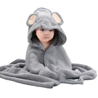 La petite cape — Sortie de bain à capuche