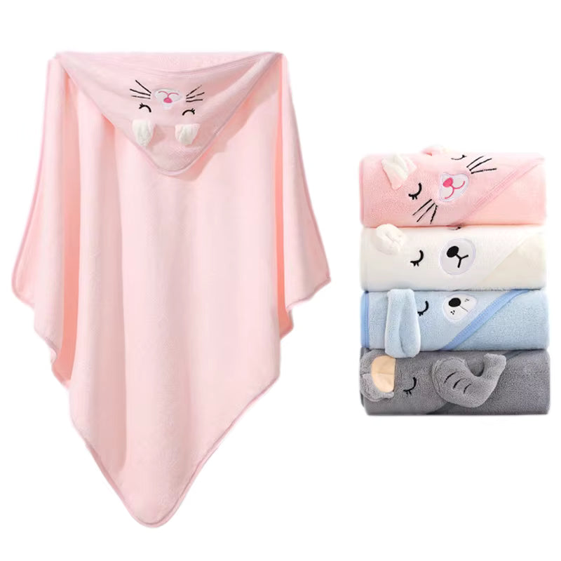 La petite cape — Sortie de bain à capuche